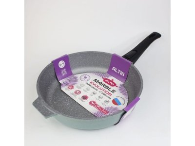 Изображение товара Сковорода  Marble evolution silver 28см АП съемная ручка АЛТЕЙ(10шт/уп) Х в Миди Лтд