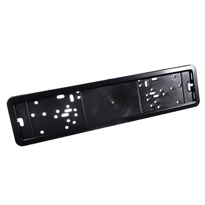 Изображение товара Держатель номера пластик+нерж.сталь,черная рамка  ХХ в Миди Лтд