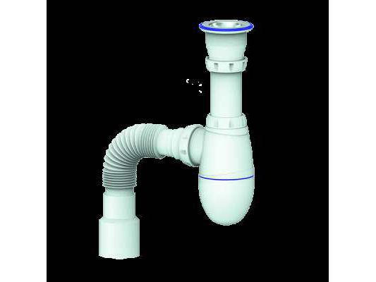 Сифон Unicorn 1 1/2*40 с гофрой 40*40*50 В220 - фото в Миди Лтд Изображение товара Сифон Unicorn 1 1/2*40 с гофрой 40*40*50 В220 в Миди Лтд