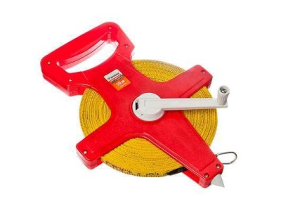 Изображение товара Лента мерная ЕРМАК фиберглас 50м. открытый корпус (24шт/кор) в Миди Лтд