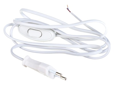 Изображение товара Переключатель бра 6A 250B белый UNIVersal в Миди Лтд