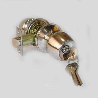 Изображение товара Замок шар Хром с ключом LARS     ХХ в Миди Лтд