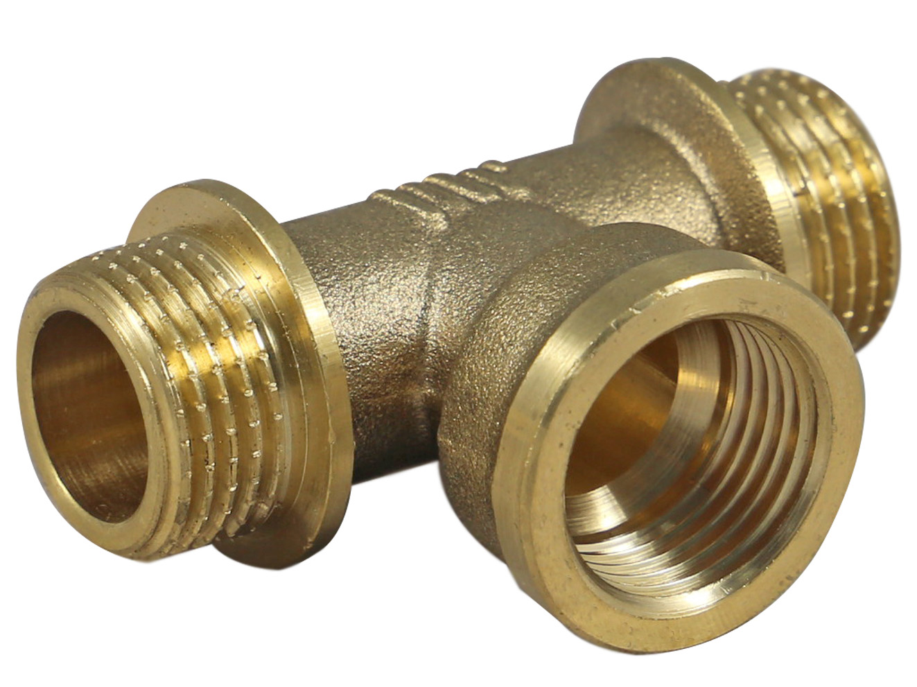 Изображение товара Тройник 1/2"г-1/2"г-1/2"ш (латунь) (10шт/уп) CRTFFM12 в Миди Лтд