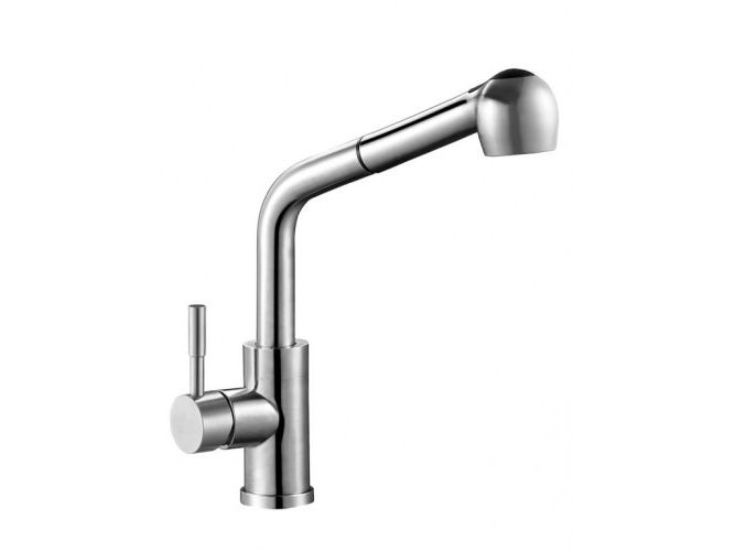 Изображение товара Смеситель для кухни вытяжная лейка SAP4-E ZEGOR в Миди Лтд