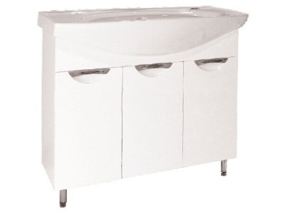 Тумба для ванной "ТАНГО" 100 с умывальником "Энигма" 100 - фото в Миди Лтд Изображение товара Тумба для ванной "ТАНГО" 100 с умывальником "Энигма" 100 в Миди Лтд