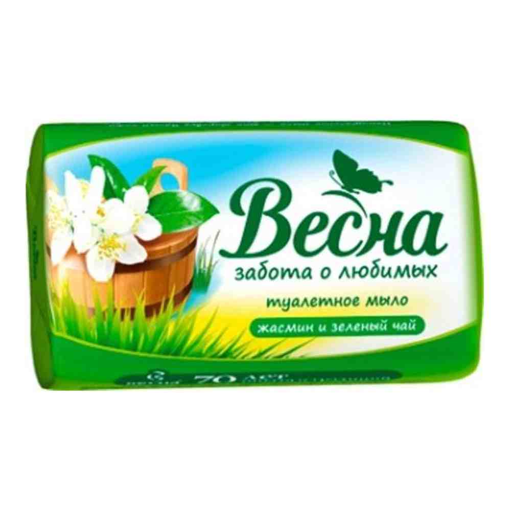 Изображение товара Мыло ВЕСНА "Ассорти Жасмин и зел. чай " 90г (135127) в Миди Лтд