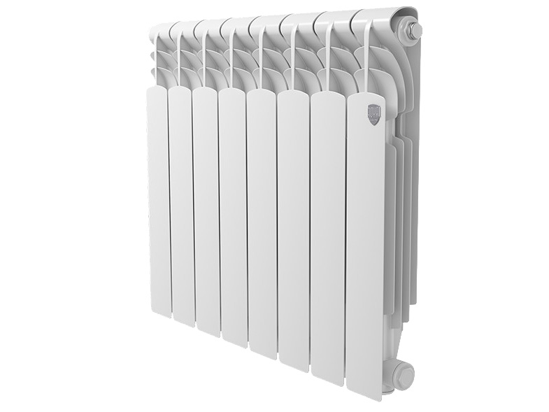 Радиатор алюминиевый Royal Thermo Revolution 500 (8секции ) - фото в Миди Лтд Изображение товара Радиатор алюминиевый Royal Thermo Revolution 500 (8секции ) в Миди Лтд