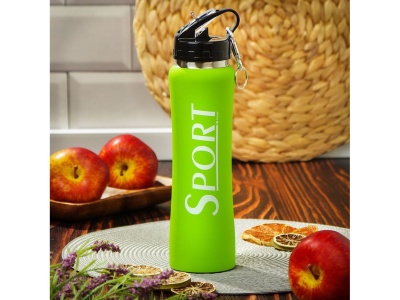 Изображение товара Термобутылка для спорта нерж сталь 0,5л (SL-50YE-4142C) Daniks Зеленая (24шт/уп) в Миди Лтд