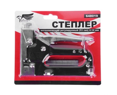 Степлер металлический регулируемый (53 тип) 4-14мм ЕРМАК (40шт/кор) - фото в Миди Лтд Изображение товара Степлер металлический регулируемый (53 тип) 4-14мм ЕРМАК (40шт/кор) в Миди Лтд