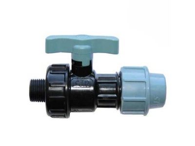 Изображение товара Кран шаровый ПНД 50*1 1/2 НР STR в Миди Лтд