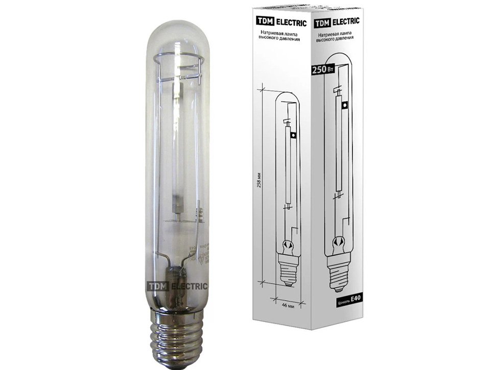 Изображение товара Лампа натриевая высокого давления ДНаТ 250ВТ Е40 TDM в Миди Лтд