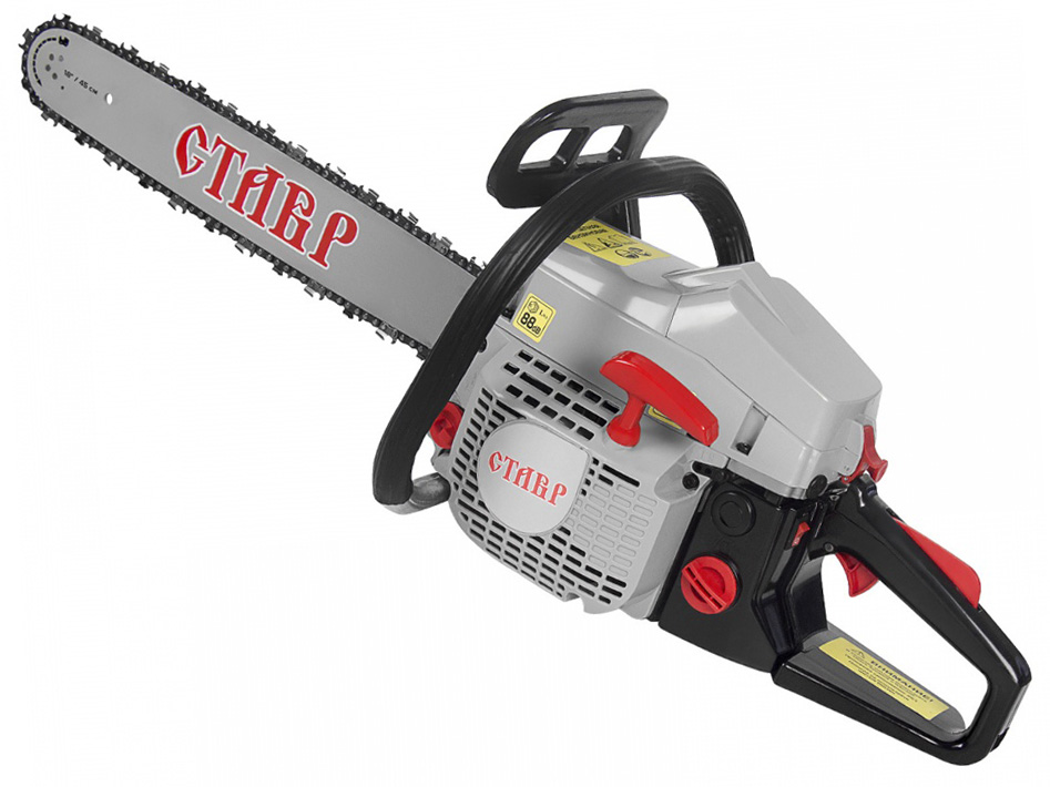 Изображение товара Бензопила цепная Ставр ПЦБ-45/2200М 2.2кВ 3лс двигатель 52см3 в Миди Лтд
