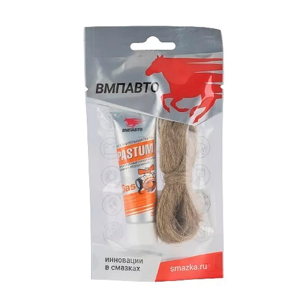 Уплотнительная паста  комплект PASTUM GAZ газ 25г+лен 7г - фото в Миди Лтд Изображение товара Уплотнительная паста  комплект PASTUM GAZ газ 25г+лен 7г в Миди Лтд
