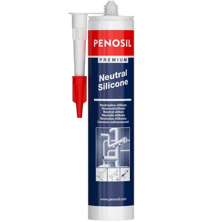 Изображение товара Герметик силиконовый PENOSIL Premium Neutral прозрачный 280мл  (12шт/уп) в Миди Лтд