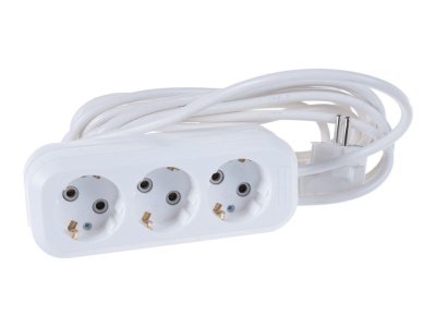 Изображение товара Удлинитель 3 гнезда с/з 5м (30шт/кор) в Миди Лтд