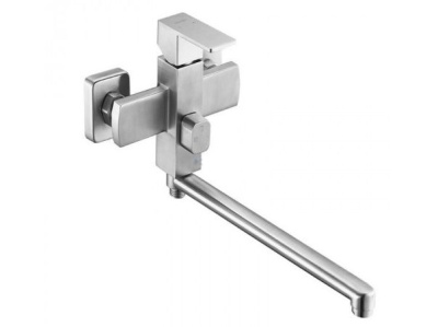 Изображение товара Смеситель для ванны длинный излив GOF7-A TROYA в Миди Лтд