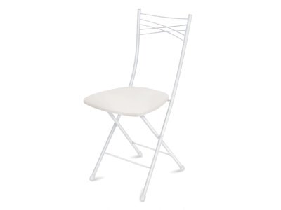Стул складной Ника 1 NIKA молочный/матовый белый - фото в Миди Лтд Изображение товара Стул складной Ника 1 NIKA молочный/матовый белый в Миди Лтд