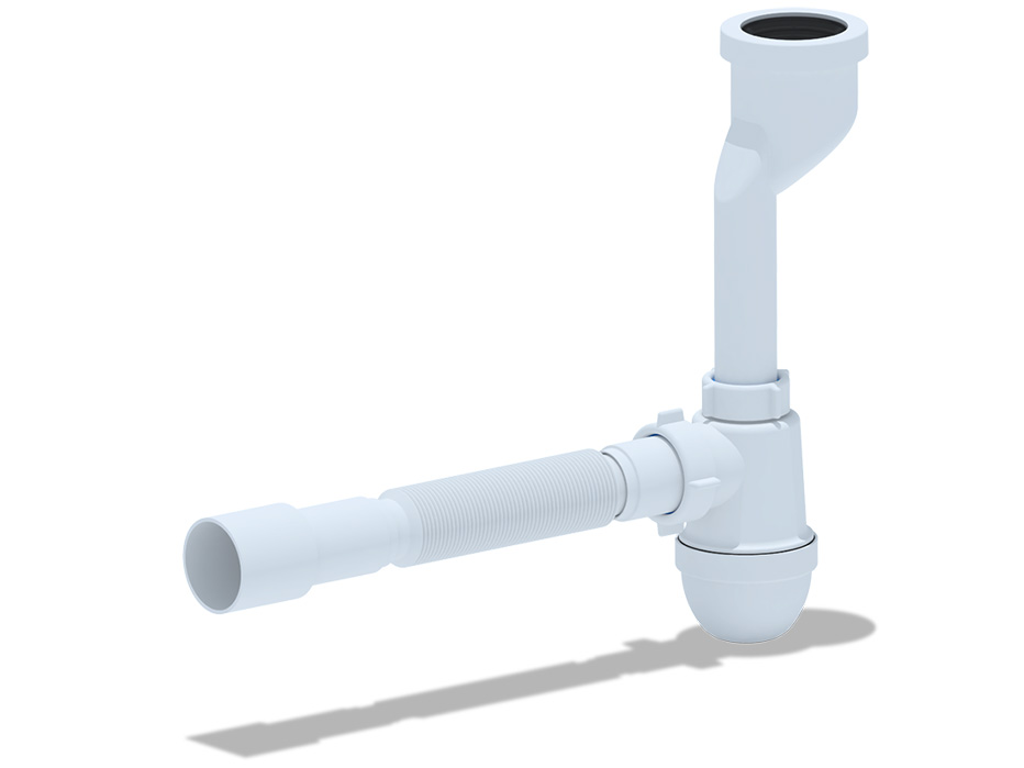 Сифон для писсуара Ани с трубой 32*40/50 - фото в Миди Лтд Изображение товара Сифон для писсуара Ани с трубой 32*40/50 в Миди Лтд