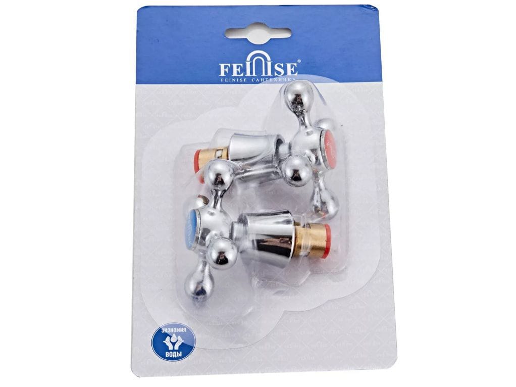 Изображение товара Ручка для смесителя с кран-буксой 1/2" 20 шлиц на 180гр в Миди Лтд