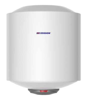 Водонагреватель аккумуляционный электрический EDISSON ER 50V (50л) - фото в Миди Лтд Изображение товара Водонагреватель аккумуляционный электрический EDISSON ER 50V (50л) в Миди Лтд