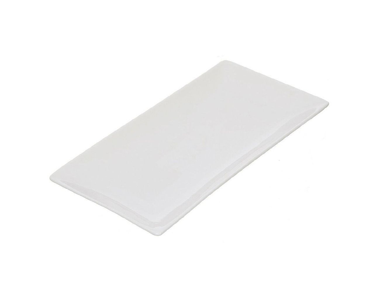 Изображение товара Блюдо керамика прямоугольное белое 25см Daniks Грейс (9шт/уп) в Миди Лтд