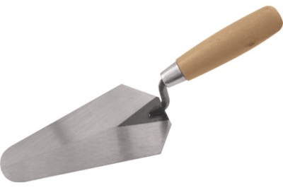 Изображение товара Кельма бетонщика инструментальная сталь деревянная ручка 160мм в Миди Лтд