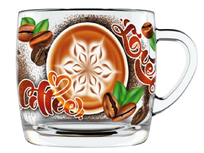 Кружка для чая Кофенечка 300мл (12шт/уп) - фото в Миди Лтд Изображение товара Кружка для чая Кофенечка 300мл (12шт/уп) в Миди Лтд