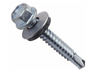 Изображение товара Саморез кровельный мет-мет, цинк 5,5*25 (3500шт/уп) в Миди Лтд