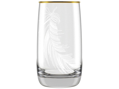 Изображение товара Стакан Перо 330мл 6шт (4шт/уп) в Миди Лтд