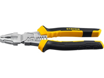 Пассатижи 200мм Stayer HERCULES комбинированные 8-в-1 (6шт/кор) - фото в Миди Лтд Изображение товара Пассатижи 200мм Stayer HERCULES комбинированные 8-в-1 (6шт/кор) в Миди Лтд