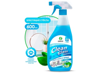 Очиститель стекол Clean Glass блеск стекол и зеркал голубая лагуна 600мл (8шт/уп) - фото в Миди Лтд Изображение товара Очиститель стекол Clean Glass блеск стекол и зеркал голубая лагуна 600мл (8шт/уп) в Миди Лтд