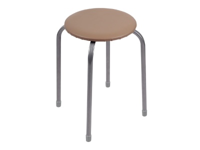 Изображение товара Табурет Эконом NIKA 440х450мм бежевый в Миди Лтд