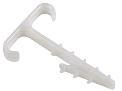 Дюбель-хомут 2х12мм (скоба) Т-образный для плоских кабелей (100шт/уп) 9977628 - фото в Миди Лтд Изображение товара Дюбель-хомут 2х12мм (скоба) Т-образный для плоских кабелей (100шт/уп) 9977628 в Миди Лтд