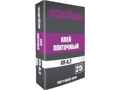 Изображение товара Клей плиточный САРТЭКСИМ КП-А2 25кг (48шт/пал) в Миди Лтд