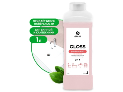 Изображение товара Чистящее концентрированое стредство Gloss Concentrate 1л (12шт/уп) в Миди Лтд