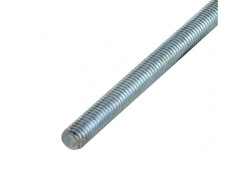 Изображение товара Шпилька резьбовая оцинкованная 6х1000 к.п. 4.8 (100 шт/уп) в Миди Лтд