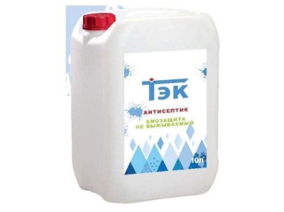 Пропитка антисептик ТЭК "Биозащита" НЕ ВЫМЫВАЕМЫЙ 5л (56шт/пал) - фото в Миди Лтд Изображение товара Пропитка антисептик ТЭК "Биозащита" НЕ ВЫМЫВАЕМЫЙ 5л (56шт/пал) в Миди Лтд