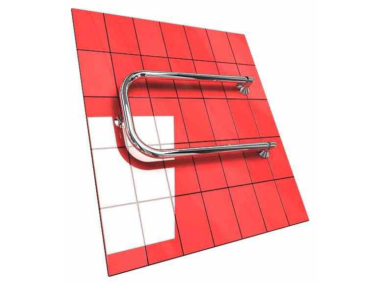 Полотенцесушитель Р без полочки 50*50 (1") ДВИН - фото в Миди Лтд Изображение товара Полотенцесушитель Р без полочки 50*50 (1") ДВИН в Миди Лтд