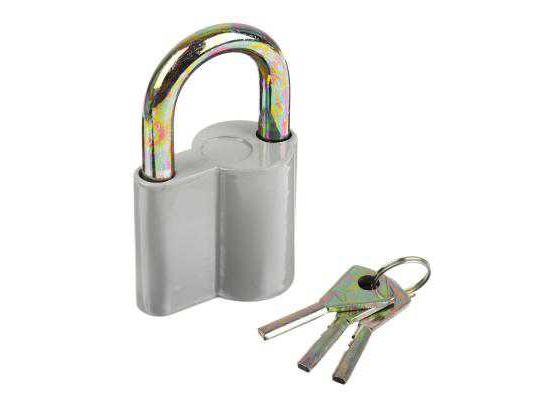 Изображение товара Замок навесной 50мм Ермак алюминиевый (120шт/кор) в Миди Лтд