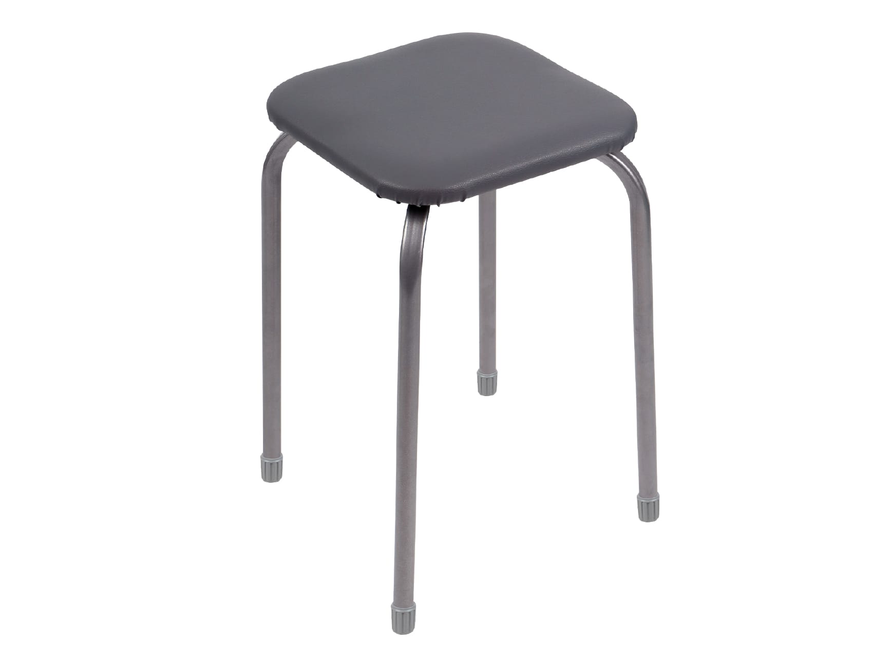 Табурет Эконом NIKA 450х450х460мм серый - фото в Миди Лтд Изображение товара Табурет Эконом NIKA 450х450х460мм серый в Миди Лтд