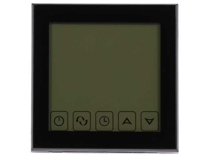 Терморегулятор REXANT с сенсорным дисплеем и автоматическим програмированием R200B черный - фото в Миди Лтд Изображение товара Терморегулятор REXANT с сенсорным дисплеем и автоматическим програмированием R200B черный в Миди Лтд