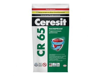 Гидроизоляция Ceresit СR-65 5кг - фото в Миди Лтд Изображение товара Гидроизоляция Ceresit СR-65 5кг в Миди Лтд