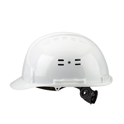 Изображение товара Каска защитная ИСТОК ЕВРО белая храповой механизм в Миди Лтд