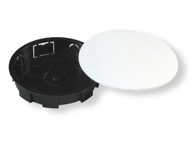 Коробка разветвительная для сплошных стен с крышкой 68х13 IP20 - фото в Миди Лтд Изображение товара Коробка разветвительная для сплошных стен с крышкой 68х13 IP20 в Миди Лтд