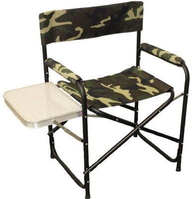 Изображение товара Кресло складное СЛЕДОПЫТ 585х450х825мм со столиком, сталь в Миди Лтд