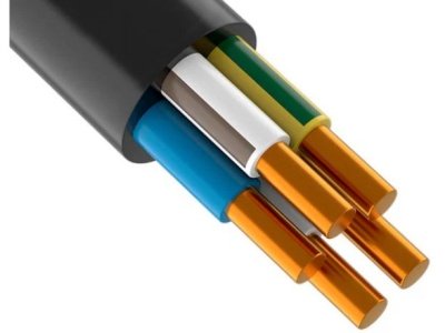 Кабель ВВГ-Пнг 5х2,5 черный ТУ - фото в Миди Лтд Изображение товара Кабель ВВГ-Пнг 5х2,5 черный ТУ в Миди Лтд