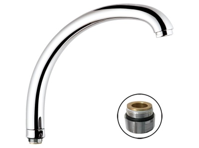 Изображение товара Излив ZEGOR нерж. сталь внутренняя резьба в Миди Лтд