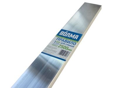 Правило ВОЛМА для полов 2500мм с уровнем - фото в Миди Лтд Изображение товара Правило ВОЛМА для полов 2500мм с уровнем в Миди Лтд