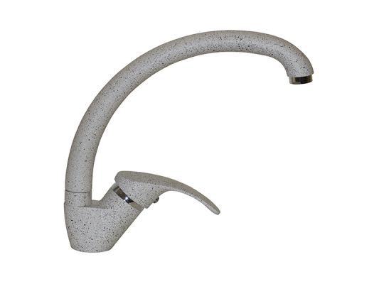 Изображение товара Смеситель д/гранитной мойки MIXLINE ML-GS02 310 (серый) высокий излив в Миди Лтд