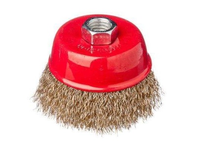 Изображение товара Щетка металл. ЕРМАК для УШМ  75мм/М14 чашка (80шт/кор) в Миди Лтд